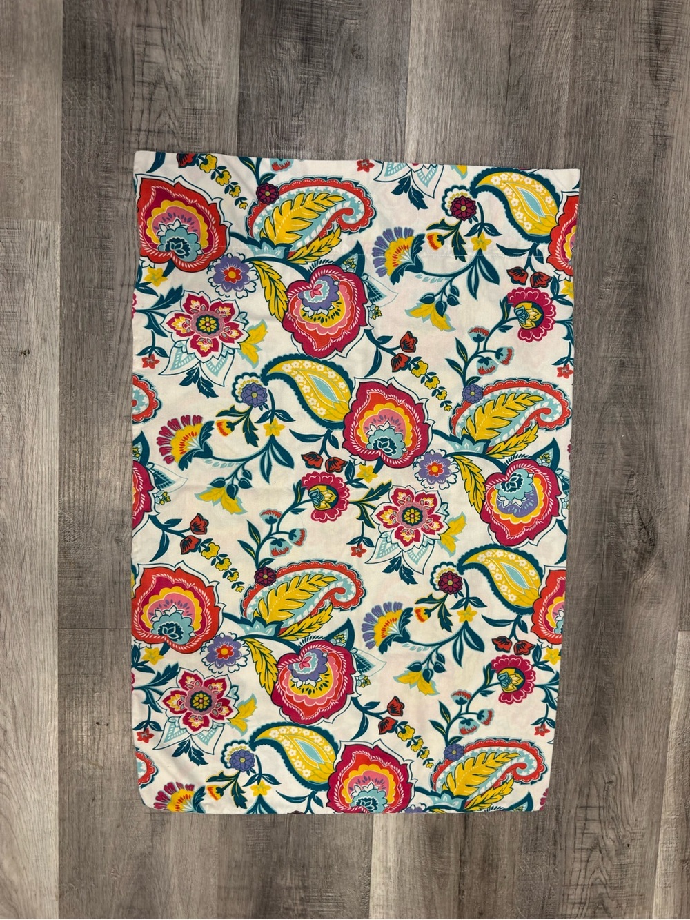 Target Xhilaration Pillowcase Boho Floral Paisley Cotton Discontinued